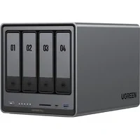 Abbildung von UGREEN NASync DXP4800 Plus 4 Bay NAS 0/4 SATA, 0/2 M.2 SSD, 1x 10GbE + 2.5GbE, 8GB RAM