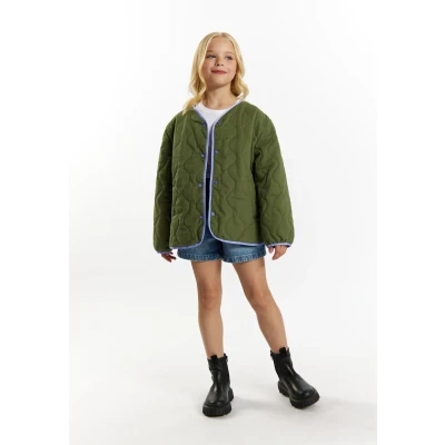 Abbildung von Dreimaster Steppjacke Mädchen Olive