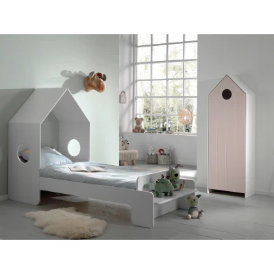 Abbildung von Vipack Jugendzimmer Set &quot;Casami&quot;, (Set, 2 St., Hausbett, Schrank), Bett in Breiten