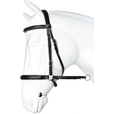 Abbildung von Horka Trense Gebisslos Schwarz/Silber Pony