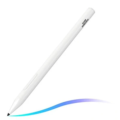 Abbildung von KSW KINGDO Palm Rejection Stift kompatibel für iPad Pro (3rd Gen,11 Inch and 12.9 Inch), (6th Gen,10.2 Air Gen) Mini (5th (Weiß)