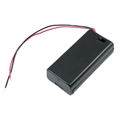 Abbildung von AA x 2 Dichtungen Batteriehalter mit Schalter