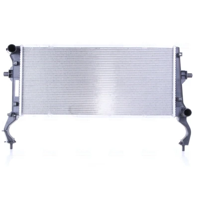 Abbildung von NISSENS 606739 Kühler, Motorkühlung Aluminium 649 291 26 Kühlrippen gelötet HYUNDAI: i30 III Schrägheck