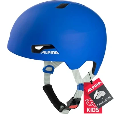 Abbildung von ALPINA Unisex Jugend HACKNEY Fahrradhelm, royal blue matt, 51 56