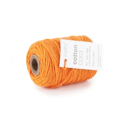 Abbildung von Vivant Koord Katoen fijn oranje 50 MT 2MM