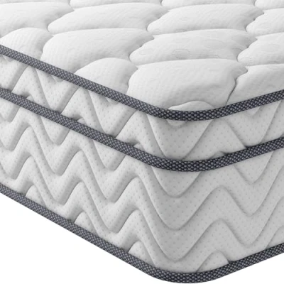 Abbildung von Vesgantti 30cm Höhe Matratze H3 7 Zonen 160x200cm Taschenfederkernmatratze Mittelfeste Orthopädischem Kaltschaummatratze Öko Tex Zertifiziert Matratzen Klassik BoxTop