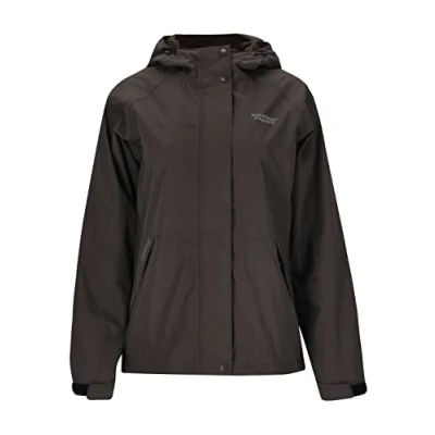Abbildung von Weather Report Carlene Regenjacke / wasserabweisende Jacke, Damen, Größe: 42, Shale mud