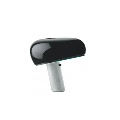Abbildung von Flos Tischleuchte Snoopy in der Farbe Schwarz, aus Metall, Lichtquelle LED inklusive, 13W, 811lm, 2700K, 8059607006375