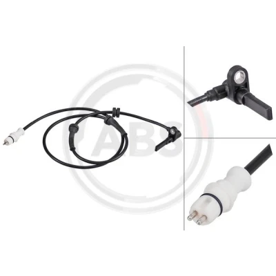 Abbildung von Sensor, Raddrehzahl A.B.S. 31600