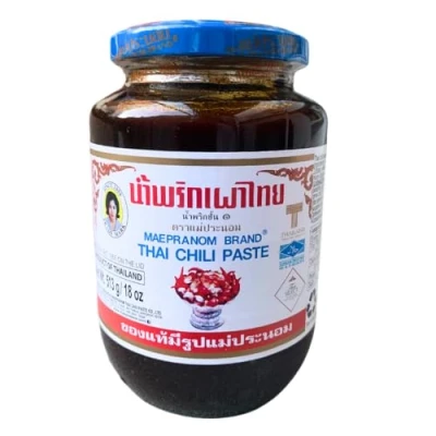 Abbildung von MAE PRANOM Thai น้ำพริก Chilipaste in Öl 513 G