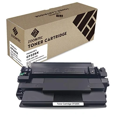 Abbildung von ZOOMTEC 26X CF226X Tonerkassette kompatibel mit Laserjet Pro M402n M402dn M402dw MFP M426dw 426fdn 426fdw (Farbe: Schwarz / 1 Pack)