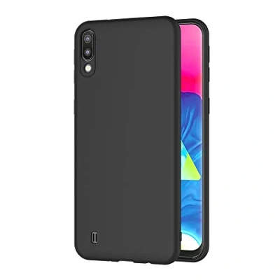 Abbildung von AICEK Compatible Samsung Galaxy M10 / A10 Hülle, Schwarz Silikon Schutzhülle für Case TPU Bumper Handyhülle (6,22 Zoll)