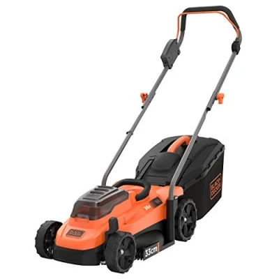 Abbildung von Black &amp; Decker BCMW3336N, Schubrasenmäher, 300 m², 33 cm, 2,5 6,5 35 l