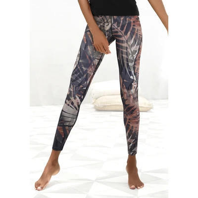 Abbildung von LASCANA ACTIVE Leggings &quot;Tropical&quot;, mit abstraktem Palmenprint, Loungewear