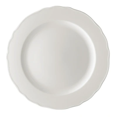 Abbildung von Hutschenreuther Maria Theresia Weiss Platzteller 31 cm Fahne