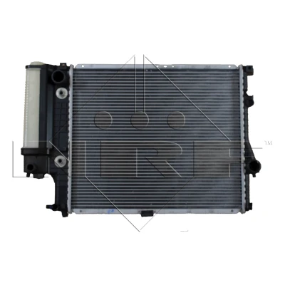 Abbildung von NRF EASY FIT 58165 Kühler, Motorkühlung Aluminium 521 435 34 mit Anbauteilen Kühlrippen gelötet BMW: 5 Limousine, Touring