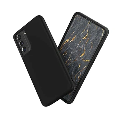 Abbildung von RhinoShield Case kompatibel mit [Samsung Galaxy S21 FE] SolidSuit Stoßdämpfende &amp; schlanke Schutzhülle Premium Finish 3.5 Meter Fallschutz Klassik Schwarz