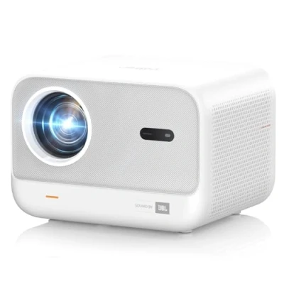 Abbildung von Beamer Sound by JBL, 700 ANSI 1080P Native Projektor, Yaber L2s Nahtloser Autofokus Smart Beamer, Video mit WiFi6 und Bluetooth 5.1 Heimkino für Handy/Laptop, Kompatibel TV Stick