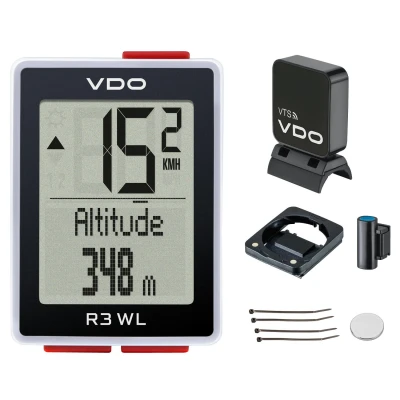 Abbildung von Fahrradcomputer VDO R3 WL STS (Höhe)