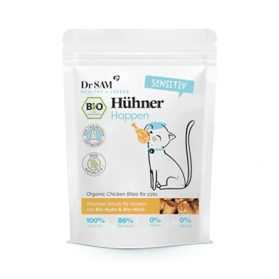 Abbildung von Dr. SAM Hühner Happen Snacks für deine Katze