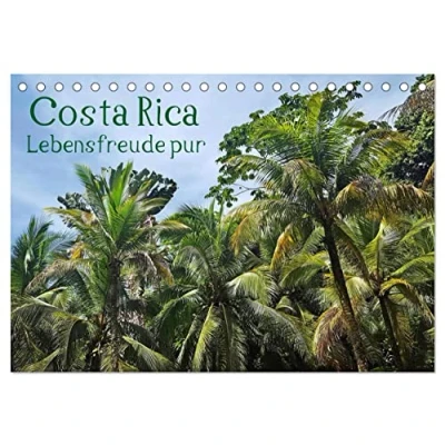 Abbildung von Costa Rica Lebensfreude pur (Tischkalender 2025 DIN A5 quer), CALVENDO Monatskalender