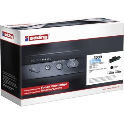 Abbildung von edding Toner EDD 3039 Schwarz Reichweite 2000 Seiten ersetzt Samsung MLT D111S/L JB