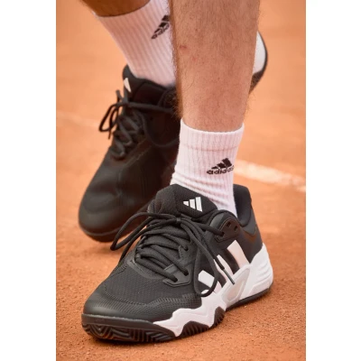 Abbildung von adidas Performance Solematch Control 2 Boost Tennisschuh für Sandplätze, Herren, Größe: 39 1/3, Core black/metalic/cloud white Kunststoff/textil