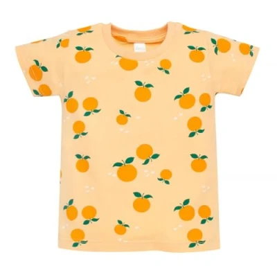 Abbildung von Pinokio T Shirt Fruit and Sun, 95% Cotton 5% Elastane, Orange, Orangemustler, Jungen 74 122 (98)