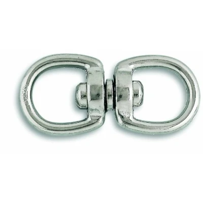 Abbildung von Chapuis VTD2 Doppelwirbel Vernickelt, Zamak Legierung 120 kg Durchmesser 5 mm