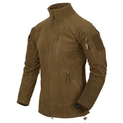 Abbildung von Helikon Tex Boys Coyote Alpha Tactical Grid Fleece Jacke, L/Regular
