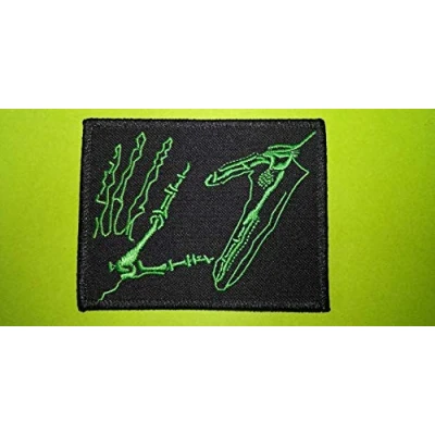 Abbildung von Blue Hawaii M458 Aufnäher Patch L7, 9 x 7 cm
