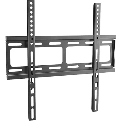Abbildung von RICOO F0244 TV Wandhalterung, (bis 55 Zoll, flach curved Fernseher Wand Halterung universal VESA 400 x 400)
