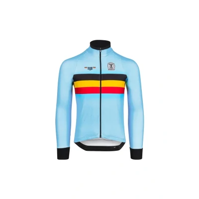 Abbildung von Bioracer TEAM Belgium 2023 Langarmshirt, Herren, Größe: Medium, Blauw
