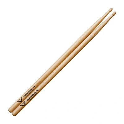 Abbildung von Vater VAVHT7AW Traditional 7A Hickory Holz Tip Drumsticks