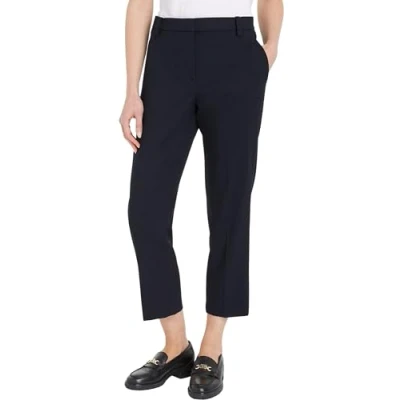 Abbildung von Tommy Hilfiger CORE Stoffhose, Damen, Größe: 44, Desert sky