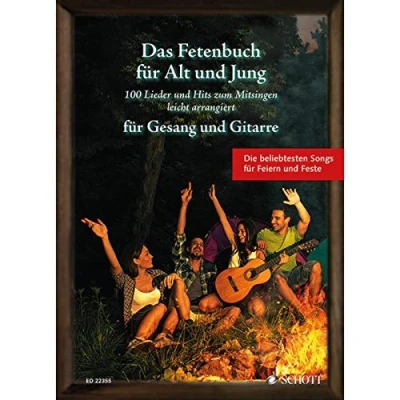 Abbildung von Das Fetenbuch für Alt und Jung: 100 Lieder Hits zum Mitsingen, leicht arrangiert Gesang Gitarre. Liederbuch. (Liederbücher Jung)