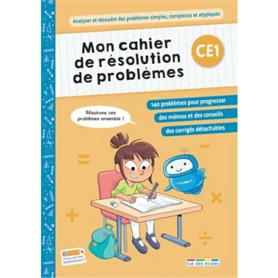 Abbildung von Mon cahier de résolution problèmes CE1: pour un entraînement progressif