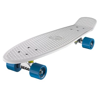 Abbildung von Ridge PB 27 White Blue Skateboard, White/Blue, 69 cm