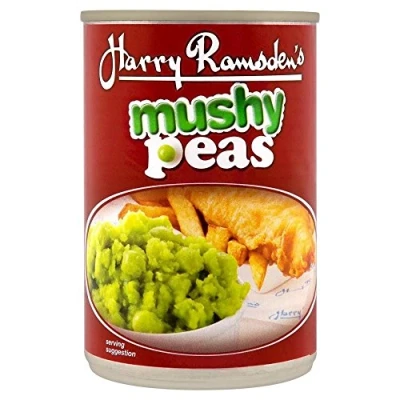 Abbildung von Harry Ramsden Mushy Peas (300 g) Packung mit 6