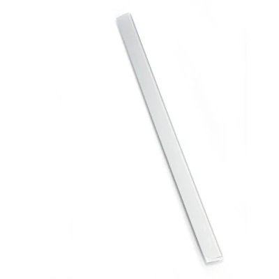 Abbildung von Durable Klemmschienen A4, für ca. 60 Blatt, 10 Stück, transparent, 293319