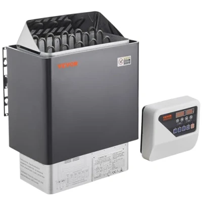 Abbildung von VEVOR 8kW Elektrischer Saunaofen Saunaheizung digitaler Regler für 8 12m3 Spa