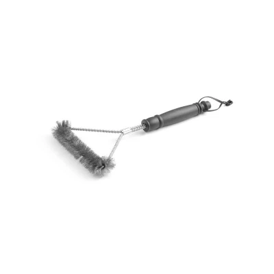 Abbildung von HENDI Grillbürste Y förmig 31 x 17 cm Edelstahl PP Griff, Drahtbürste