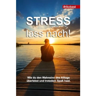 Abbildung von Stress lass nach! Wie du managst und das Leben genießt abbauen, Ängste verstehen negative Gedanken loswerden!