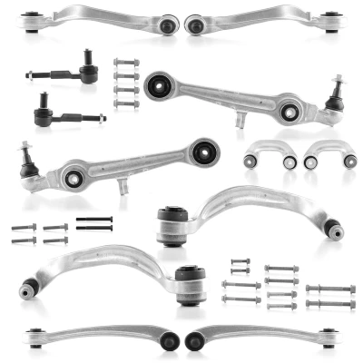Abbildung von MEYLE 116 050 0085/HD Lenkersatz, Radaufhängung Vorderachse links, rechts mit Zubehör Pendelstange Quality AUDI: A4 B7 Limousine