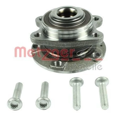 Abbildung von METZGER WM 6548 Radlagersatz mit integriertem magnetischen Sensorring, Radnabe AUDI: A6 C6 Avant, Limousine