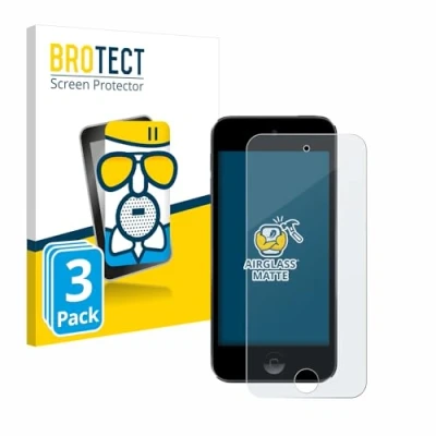 Abbildung von BROTECT Entspiegelungs Schutzglas für Apple iPod Touch (Gen.5/6/7) (3 Stück) Schutz Folie Panzerfolie Glas Matt [Extrem Kratzfest 9H, Anti Reflex]