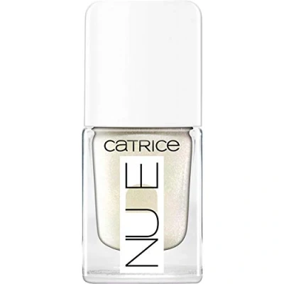 Abbildung von Catrice NEONUDE Nail Lacquer, Nr. C09 Illuminating White, mehrfarbig, sofortiges Ergebnis, langanhaltend, farbintensiv, gelig, intensiv, natürlich, schimmernd, transluzent, glitzernd (5ml)