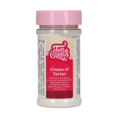 Abbildung von FunCakes, Weinsteinsäure Pulver, cream of tartar, Perfekt zum Stabilisieren von Eiweiß, Verhindern der Zuckerkristallisation, pH Kontrolle und Erhöhung Luftigkeit Kuchen, 80 Gramm
