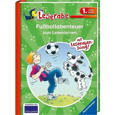 Abbildung von Fußballabenteuer zum Lesenlernen Leserabe 1. Klasse Erstlesebuch für Kinder ab 6 Jahren: Mit Leseraben Song! (Leserabe Sonderausgaben)