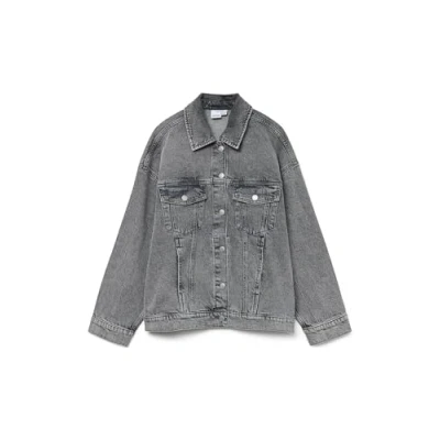 Abbildung von Vero Moda Vmtessa Jacket Jeansjacke Medium grey denim, Damen, Größe: XS, denim